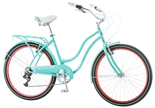 Schwinn Perla Cruiser Bike, 26 Inch Bike for Women and Men,