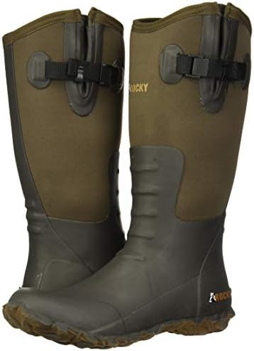 Rocky Women's Core Chore Rubber Outdoor Boot Knee High, Dark Brown, 6 M US | Image 6