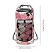 Yiju Waterproof Dry Bag Backpack Durability Lightweight Multifunctional Storage Bag for Travel Boating Camping Hiking, Pink