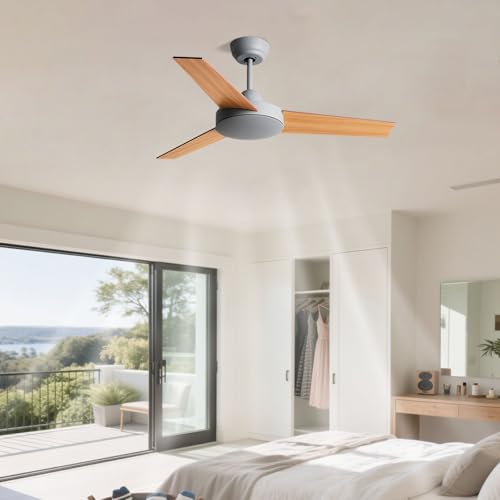 Ventilateur de plafond avec télécommande pour rafraîchir le salon sans bruit - 6