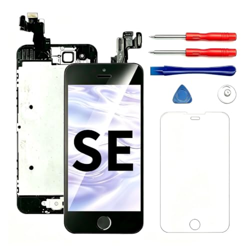 SNIDII Screen Replacement for iPhone SE 2016 LCD Black with Home Button