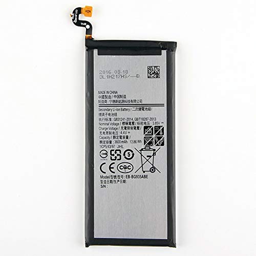 Batteria ai polimeri di litio da 3600 mAh EB-BG935ABE per Samsung Galaxy S7 Edge / G935A / G935F / G935V / G935T / G935U