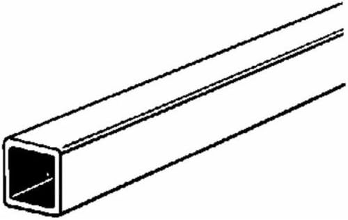 K&S Engineering Square Brass Tube 3/32", Carded, 2 Each