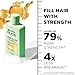 Garnier Fructis Hair Filler Strength Repair Shampoo with Vitamin Cg, Sulfate Free Shampoo for Weak, Damaged Hair, 10.1 Fl Oz, 1 Count