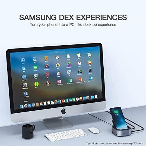 Baseus Docking Station, adattatore USB C a 4K HDMI...