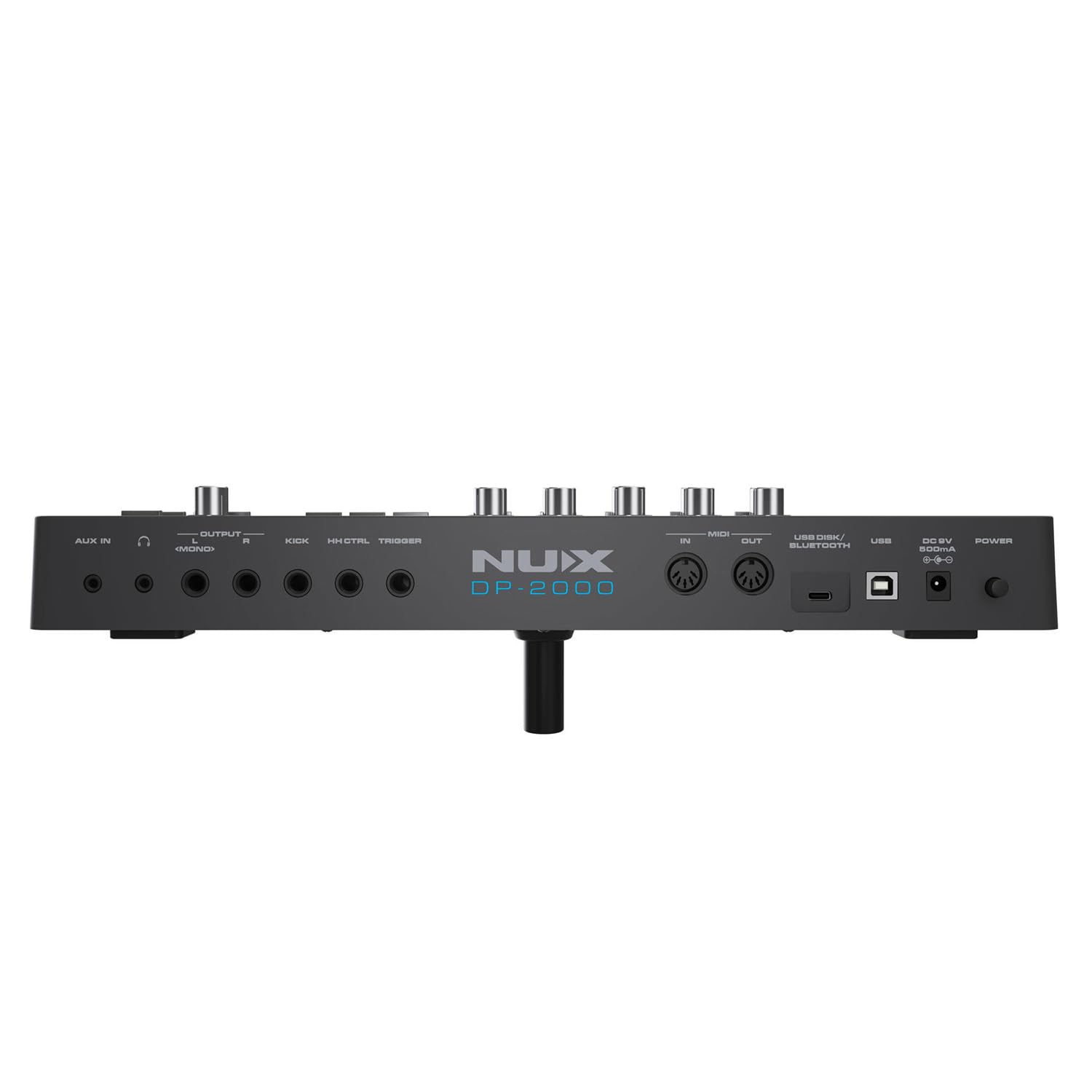 Nux DP-2000 - Batería digital de percusión electrónica con trípode DPS-1 y soporte para baquetas keepdrum DSC01