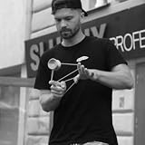 YoyoFactory BULLSEYE Yo-Yo - GALAXY (DNA Sztuczki, Metal Yoyo, String, Ball-Bearing & Instructions Included)