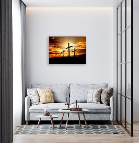 Impression sur toile forêt œuvre moderne de grand format - 3