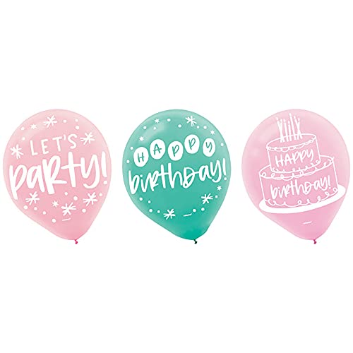 Ballons Happy Cake Day 30,5 cm pour illuminer votre table d'anniversaire en famille