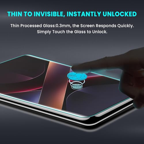 Image of ArmourPro Military Grade UV Tempered Glass Compatible For Poco X7 (6.67 Inch) With Easy UV Installation Kit | Edge To Edge Coverage | Crystal Clear, Pack of 2