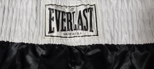 Muhammad Ali Signed Autographed Everlast Boxing Trunks Faded Online Authentics - Autographed Boxing Robes and Trunks