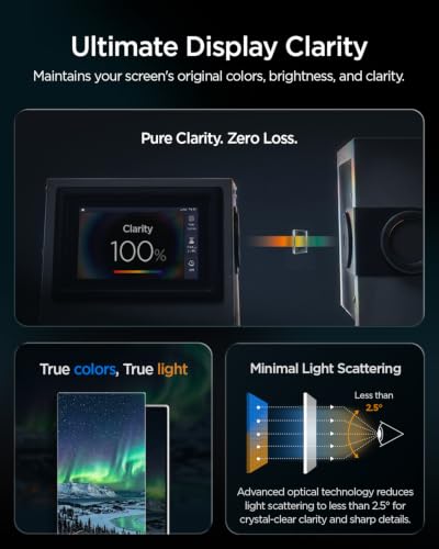Image of Spigen GlasTR EZ FIT Pro Screen Protector for Galaxy Z Fold 8 | 9H+ Tempered glass, Scratch resistance, Auto-align tray, Lab-tested 100% clarity, Original touch, Case-friendly, 2 Pack