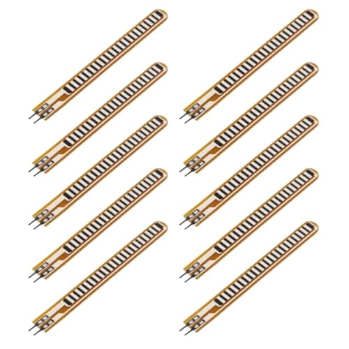 Wuden 10X Flex Sensor 2.2 Inch Flex Sensor for Manipulator Electronic Glove Accessories Flex2.2Inch Flex Sensor