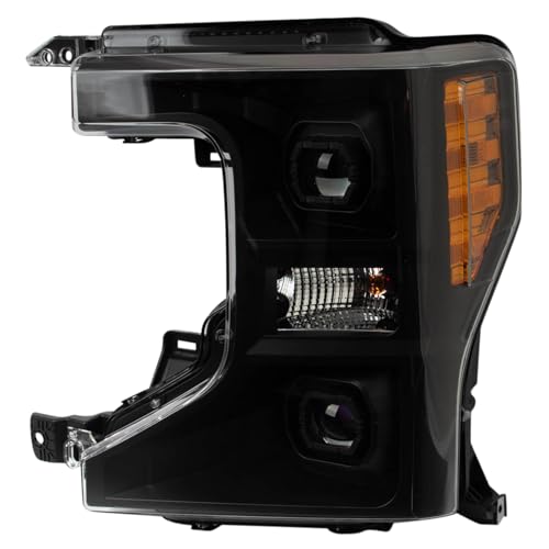 Image of TRQ Driver Side Headlight Assembly Composite Compatible with 2020-2022 Ford F250 /F350 /F450 Super Duty 2020 F550 Super Duty FO2502405
