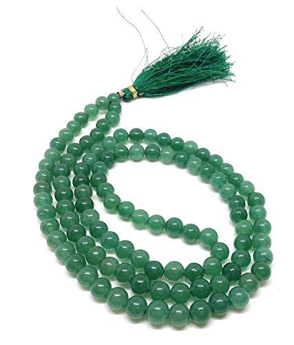 Astroghar Green Aventurine Reiki Chakra Healing Crystal Rosary Mala for Men and Women (B081VNHSVW) Amazon Price History, Amazon Price Tracker