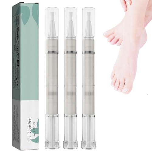 Lápiz Antihongos Orivelle, Lápiz for El Cuidado De Uñas De Manos Y Pies, Tratamiento Reparador Swissclear for Hongos En Las Uñas Y Fortalecedor, Lápiz Antihongos Lunavia, Ingredientes Naturales(3 pcs)