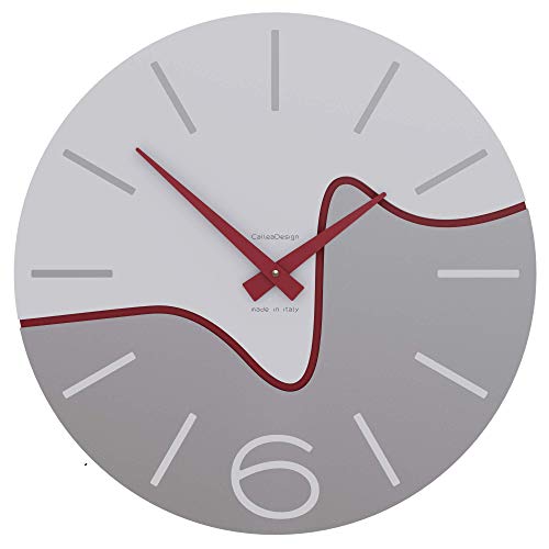 CalleaDesign 45 cm Wanduhr Oliver Ruby Cover