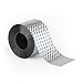 KINGLAKE 110m x 5 cm Nastro Repellente olografico Riflettente, per spaventare Gli Uccelli, Colore: Argento