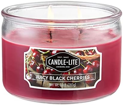 Amazon.com: CANDLE-LITE Scented Juicy Black Cherries Fragrance, One