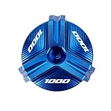 GSXR 600 750 1000 GSX-R GSXR600 GSXR750 GSXR1000 CNC Filler Oil Filter Cap Accessories XADV 300 Transalp XLV750(Blue-1000)