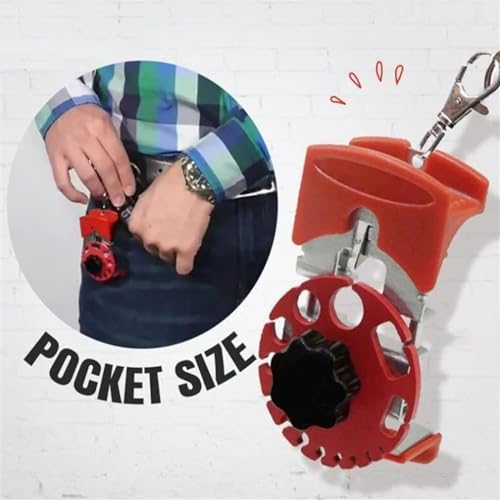 Image of MEZON Portable Handheld Wire Stripper & Cable Peeler | Universal Electric Wire Cutting Tool | Precision Insulation Remover for Electricians, DIY, Home & Industrial Use