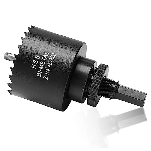 57mm Bi-Metal Hole Saw for Wood and Metal
