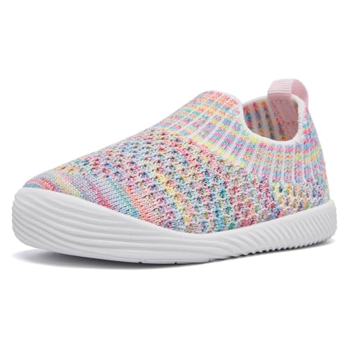 Image of MORENDL Baby Toddler Walking Socks Non-Slip Breathable Unisex Casual Sneakers