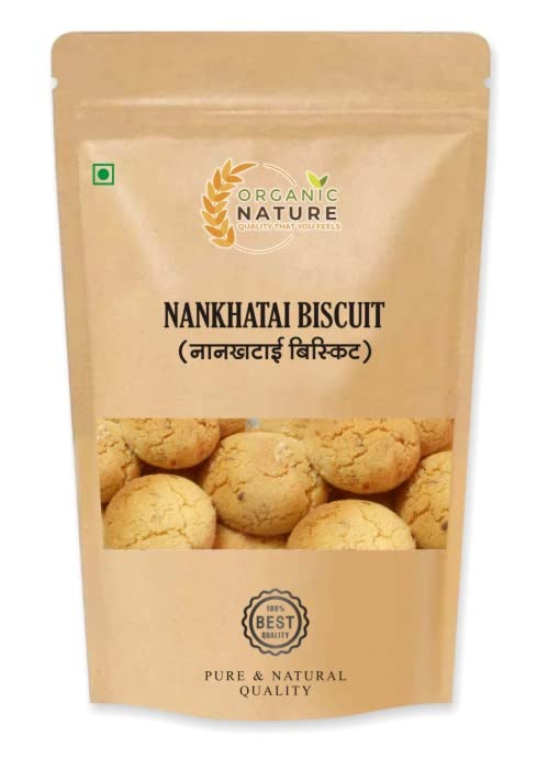 ORGANIC NATURE Handmade Nankhatai Biscuit Cookies gluten free (pack of 300 gram) (B08HX7NKNJ) Amazon Price History, Amazon Price Tracker
