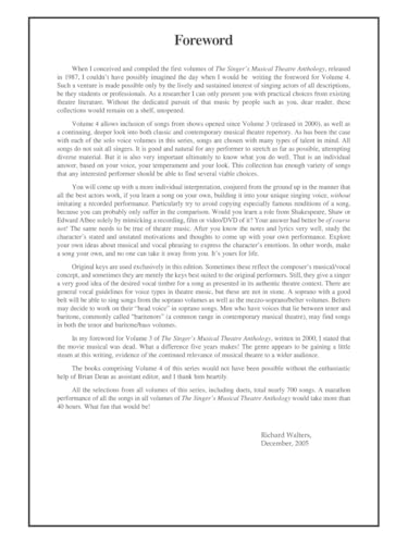 The Singer's Musical Theatre Anthology Tenor Volume 4 | Vocal Collection Broadway Songs for Tenor Voice | Piano, Vocal, Guitar Songbook | 40+ Classic ... Musical Theatre Anthology (Songbooks)) - Image 2