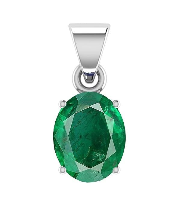 Médaillon en émeraude naturelle envoûtante de 15,50 carats éternels