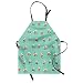358 Delantal De Baile, Patrón Folclórico Repetitivo De Parejas De Oktoberfest En Ropa Étnica Bávara Delantales De BBQ Ajustable Delantal Personalizado Unisex, Delantales De Barbacoa Adultos