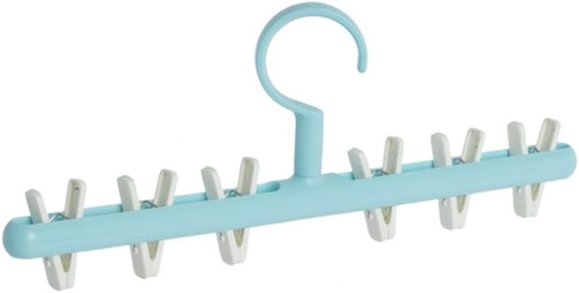 6 Clip Storage Rack Multi-Function Drying Windproof Anti-Wrap Hanger Underwear Socks Fixed Device