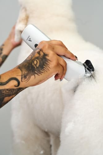 Andis 564042 Emerge Pro Cordless Detachable Blade Pet Hair Clipper, Brushless Motor, 4,500 SPM, Lightweight, Ergonomic, White - image 4