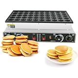 macchina per pancake olandese,macchina per ciambelle antiaderente per waffle commerciale,macchina per pancake elettrica per ristoranti,negozi di prelibatezze fai da te,temperatura 50-300 ℃,50-holes