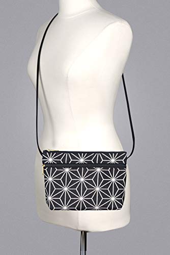 Image of Danny K. Women's Tapestry Zipper Purse Crossbody Handbag, Adjustable Cord, Handmade in USA