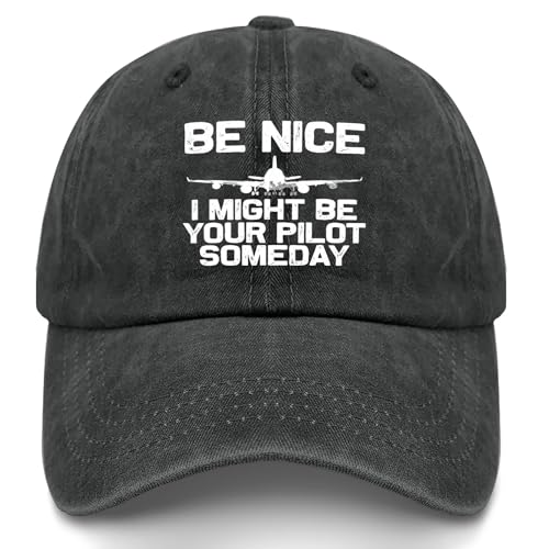 Funny Pilots Art for Men Women Kids Aviations Airplanes Pilots Hat for Mens