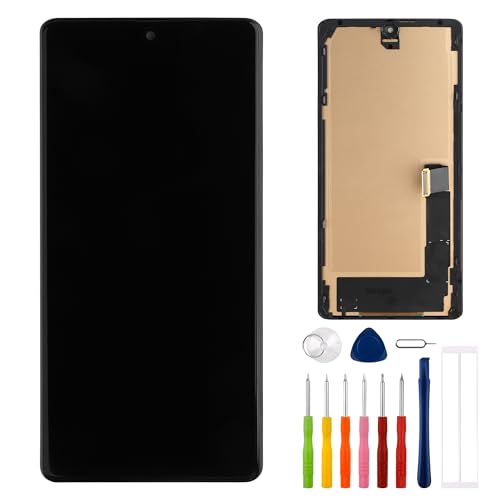 Écran de remplacement Pixel 7 Pro tactile LCD ajustement précis châssis noir 6.7"