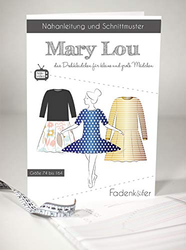 Schnittmuster und Nähanleitung - Kinder Kleid - Mary Lou