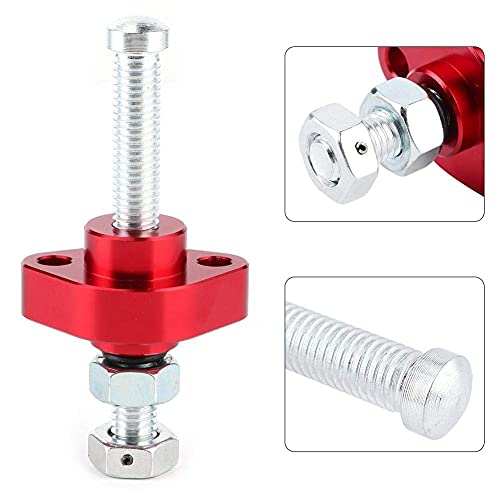 Yctze Kettenspanner Spanner Steuerkette Steuerkettenspanner Einsteller Dichtung Motorradteile Ersatz Motorradteile für CBR600F F3 F4 F4i CBR900 RR CBR900F(rot)