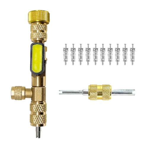 Herramienta Desmontadora de Válvula con Adaptador de Latón