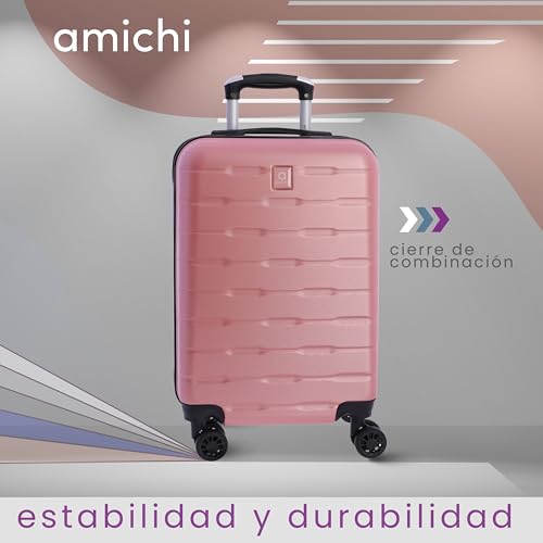Maletas de Viaje Cabina resistentes con trolley para avión y candado 2