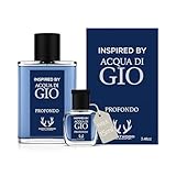 MONTWOOD Eau de Parfum – Long-Lasting Aquatic Fragrance for Men – 100mL Perfume Spray with Bonus 15mL Perfume Sample (Randomly Selected) – Inspired by Acqua di Gio Profondo