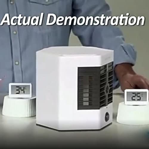 Climatiseur portable de bureau avec ventilation réglable