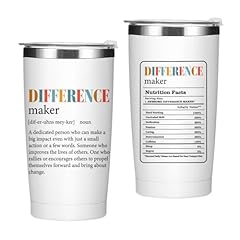 20oz White Difference Maker