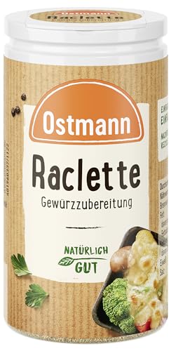 Ostmann Raclette Gewürzzubereitung, 4er Pack (4 x 45 g) (Verpackungsdesign kann abweichen)