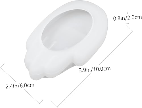 Miniatura 7 de Zerodeko Bandeja de joyería de molde epoxi, bandeja de cristal, bandeja de silicona, bandeja organizadora de anillos, molde de fundición, caja de