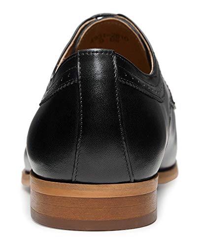 Men’s Dress Shoes with Genuine Leather in Cap-Toe Classic Oxford Formal Style Shoes for Men4