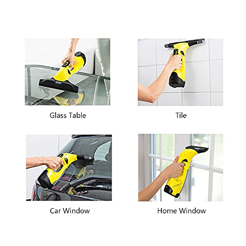 Image of 2Pcs Rubber Squeegee Replacement Blades, 250mm /280mm Squeegee Rubber Accessory Black Squeegee Replacement Rubber for Glass Doors Windows Bathroom Car Windshield (2 Pcs 250mm Blade)