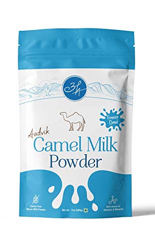 Aadvik Camel Milk Powder | Freeze Dried I Whole Milk Powder I 7.05 Oz (200 GMS)