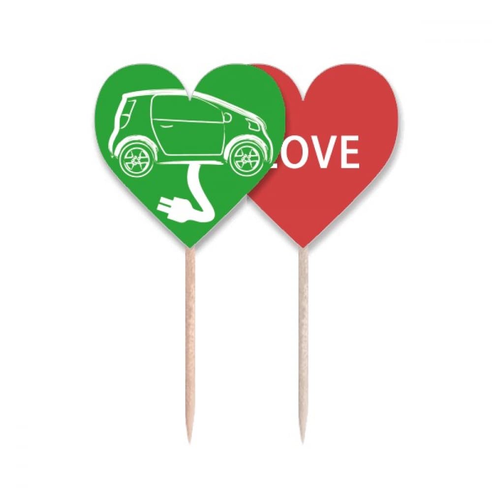 Cure-dents drapeau Love Heart pour décorer vos buffets éco-responsables